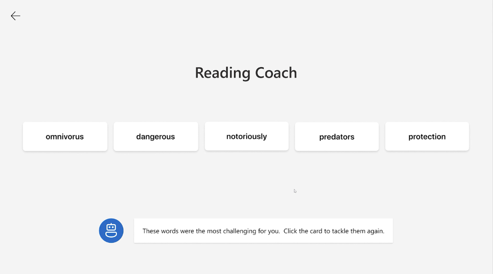 音読の訓練支援ツール「Reading Coach」