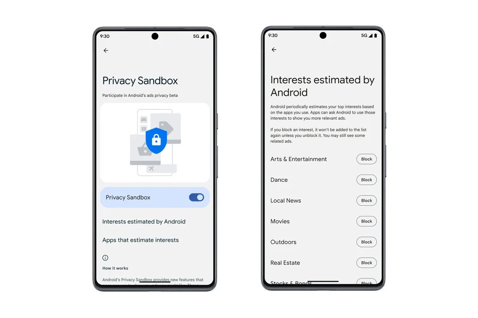 Google、「プライバシー サンドボックス」ベータ版をAndroidへ展開開始