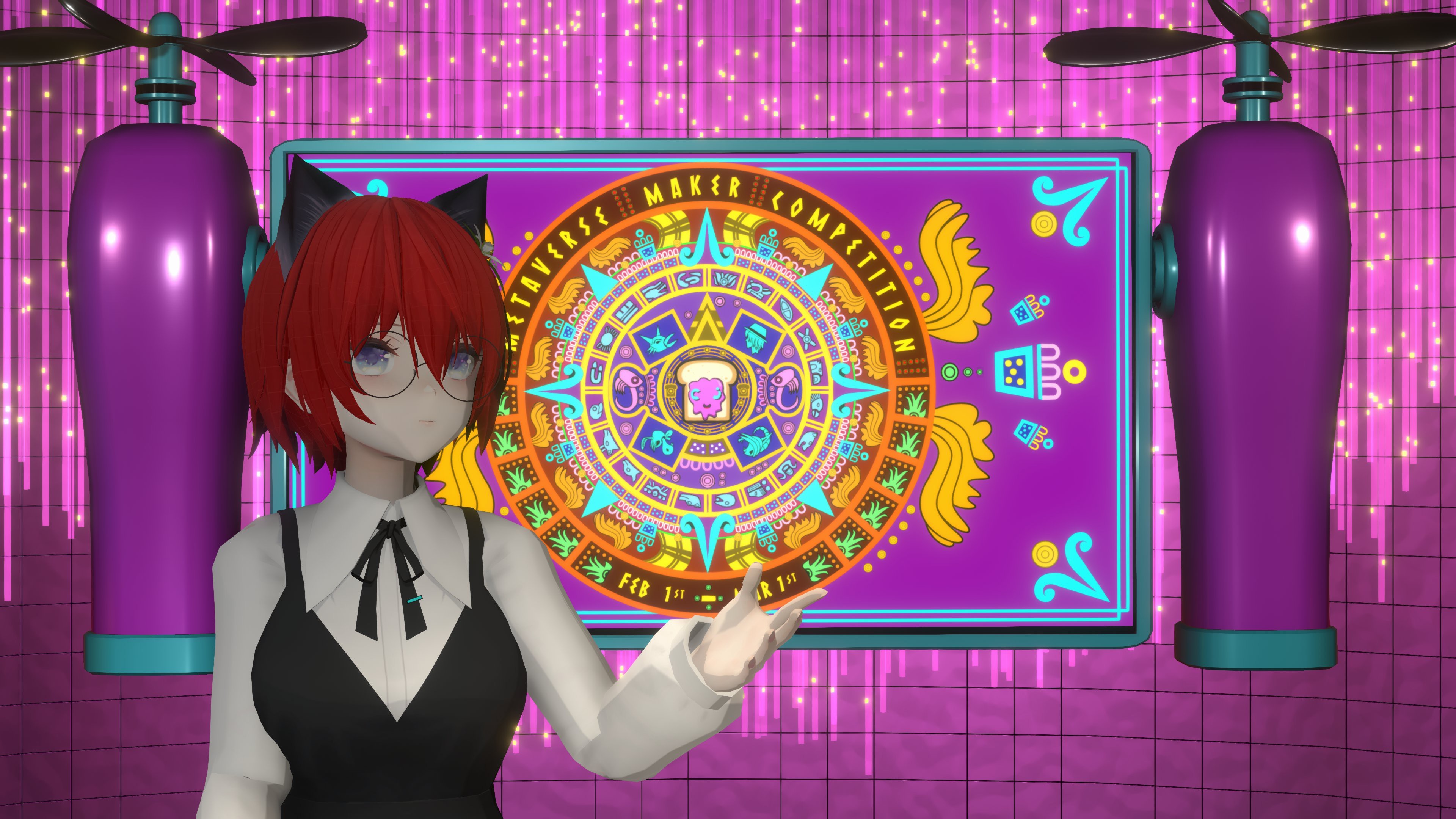 今回紹介する「Metaverse Maker's Competition」のビジュアル