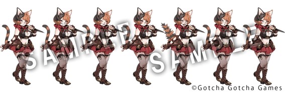 素材例 キャラクターイラスト