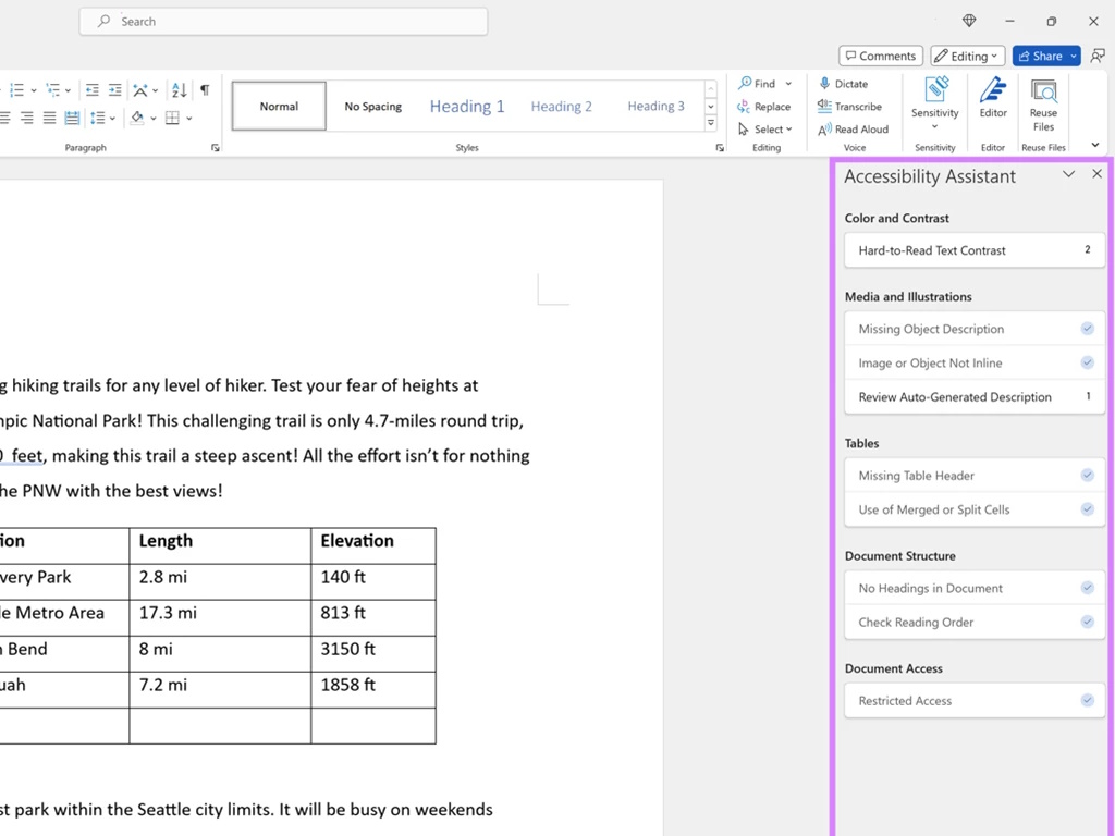 ドキュメントが完成してから問題点をチェック