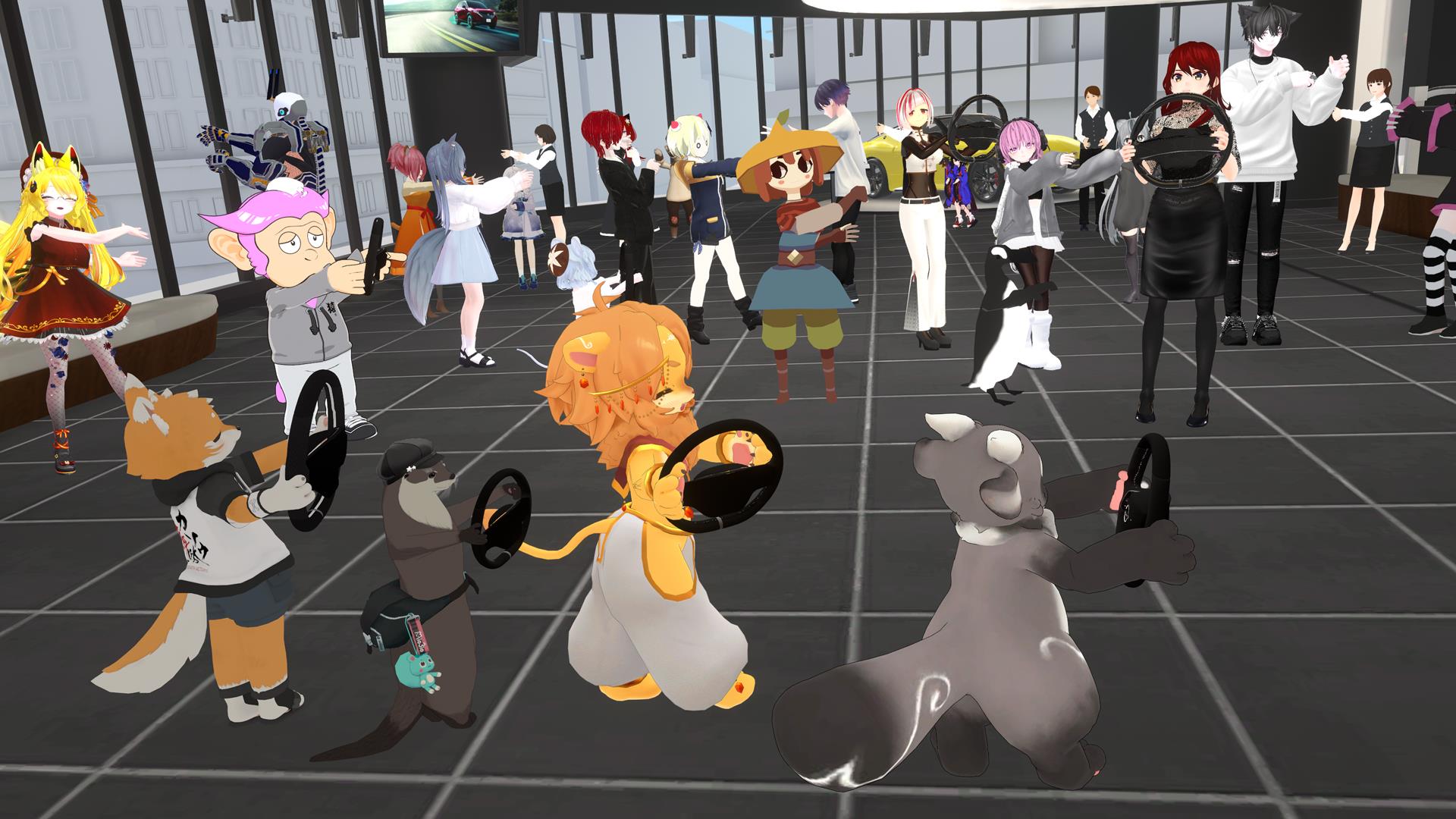 レクチャーしてくれるのは「カソウ舞踏団」の皆さん