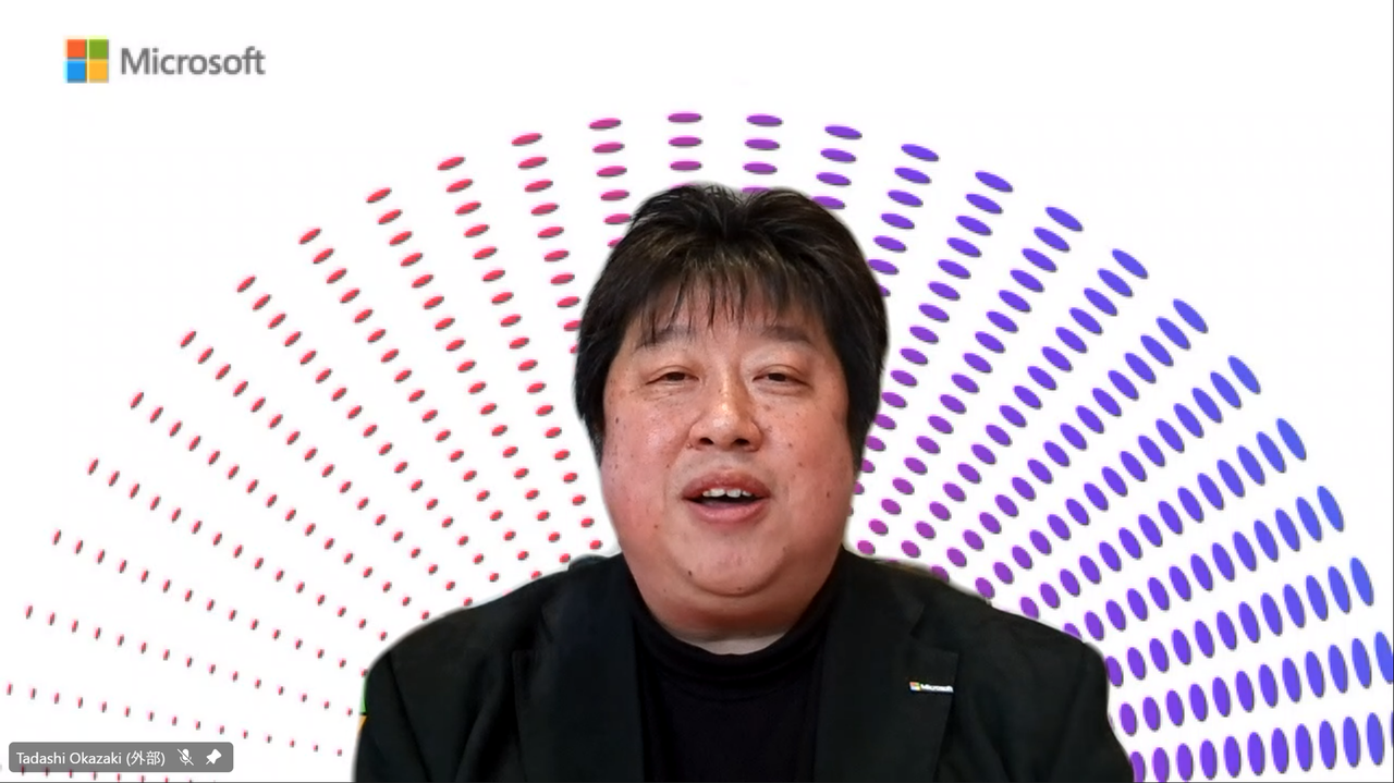 執行役員常務 クラウド＆ソリューション事業本部長の岡嵜禎氏