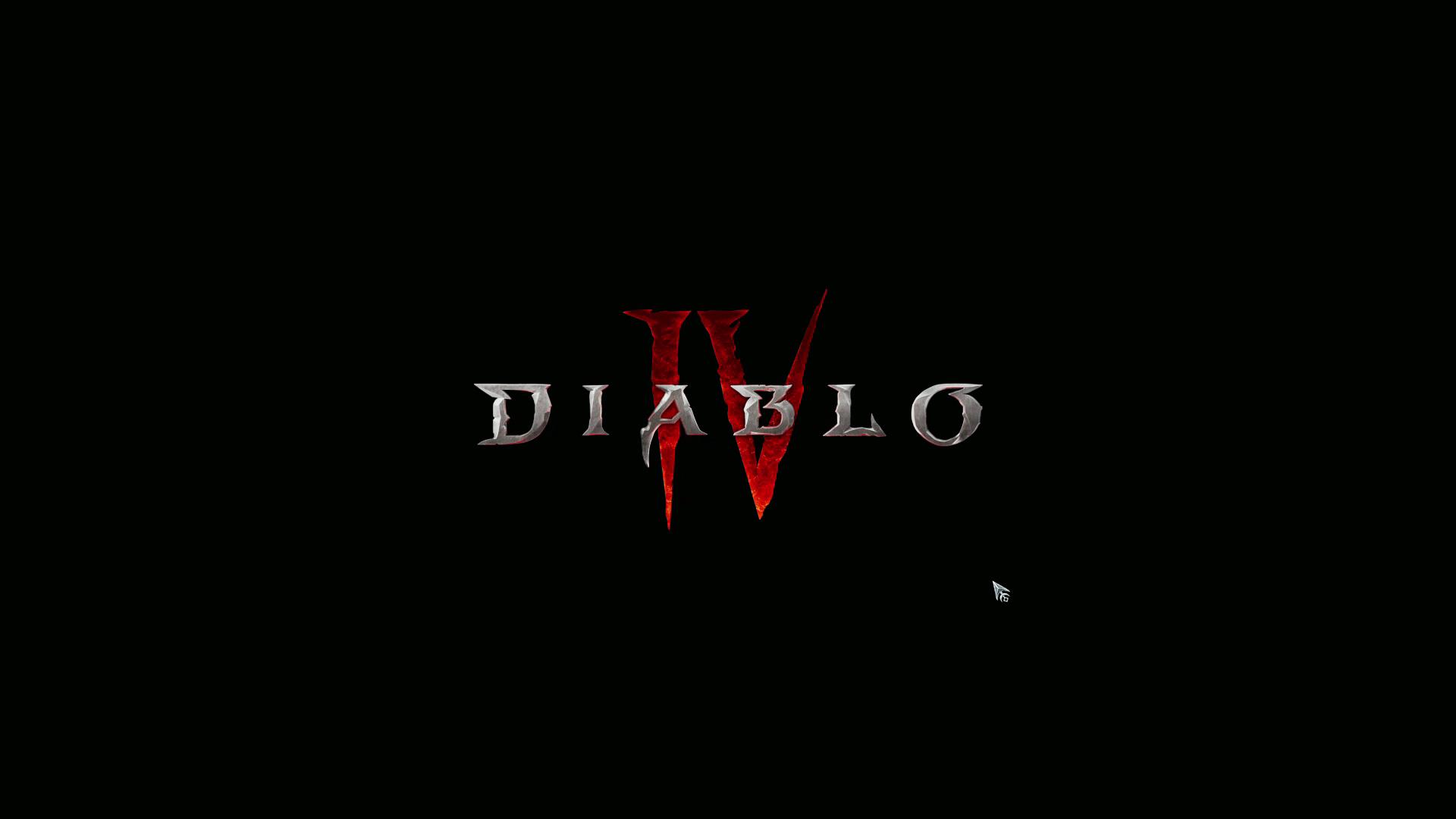 「ディアブロ IV」のタイトル画面