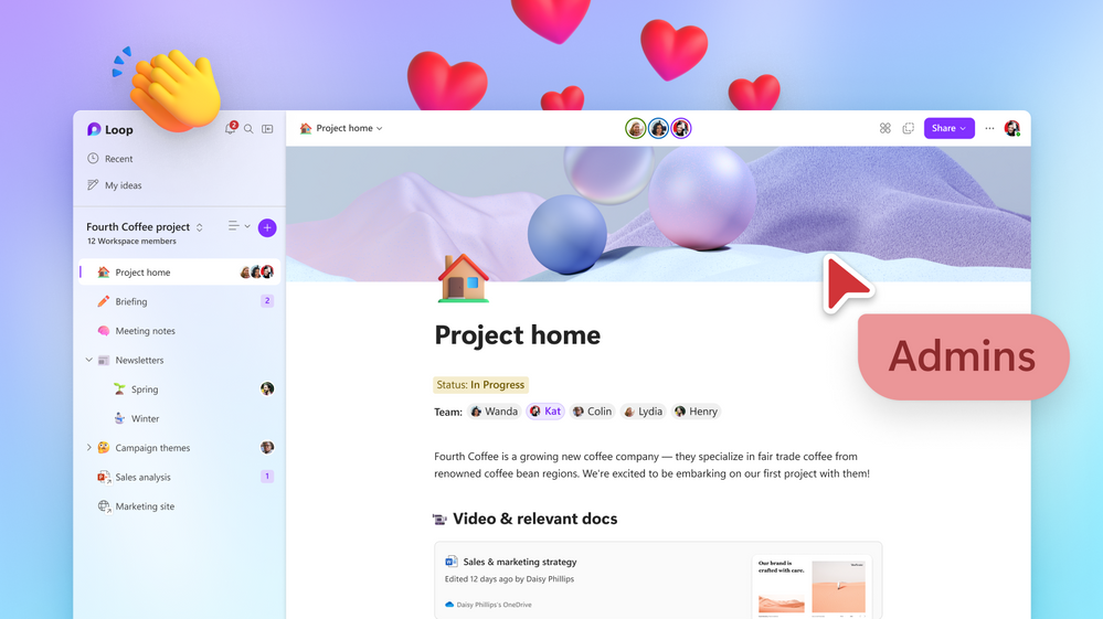 Microsoft、「Microsoft Loop」アプリのパブリックプレビューを開始