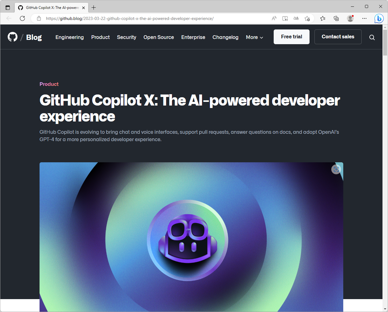 GitHub、「GitHub Copilot X」を発表