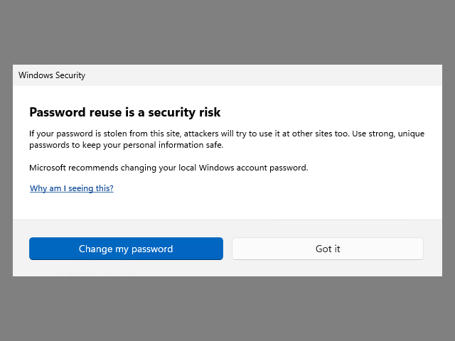 安全ではないパスワードをコピー＆ペーストした場合にも警告ダイアログを表示