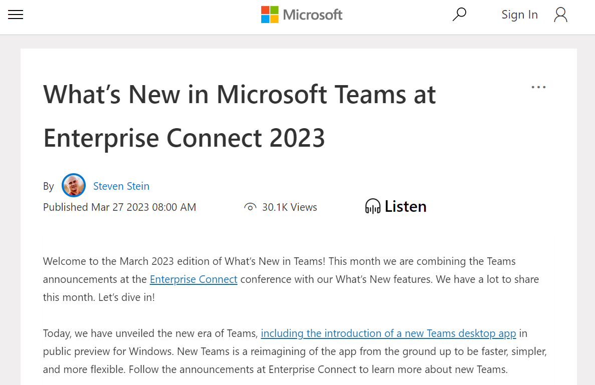 「Microsoft Teams」2023年3月のアップデートまとめが公開