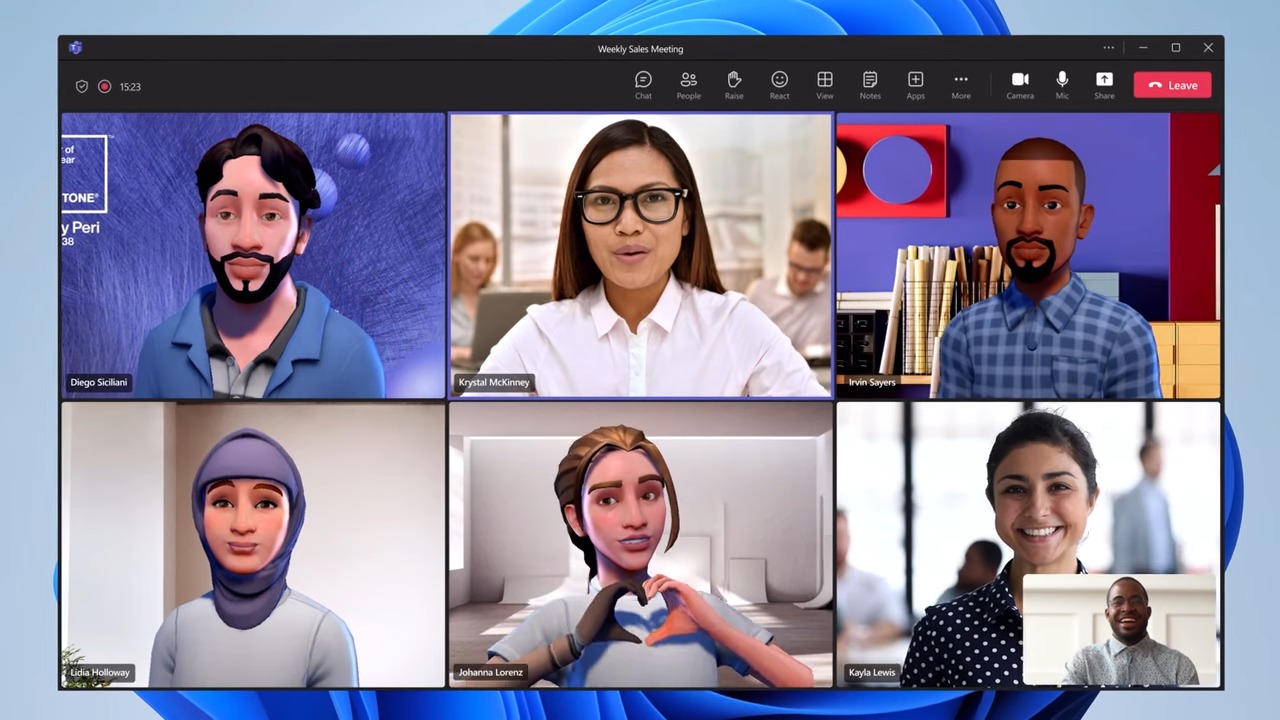 Microsoft、「Avatars for Microsoft Teams」のパブリックプレビューを発表