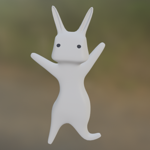 3Dキャラをポージング