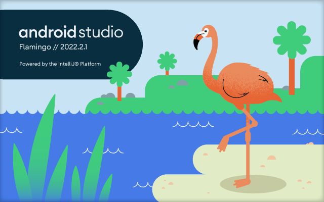 「Android Studio Flamingo」（2022.2.1）