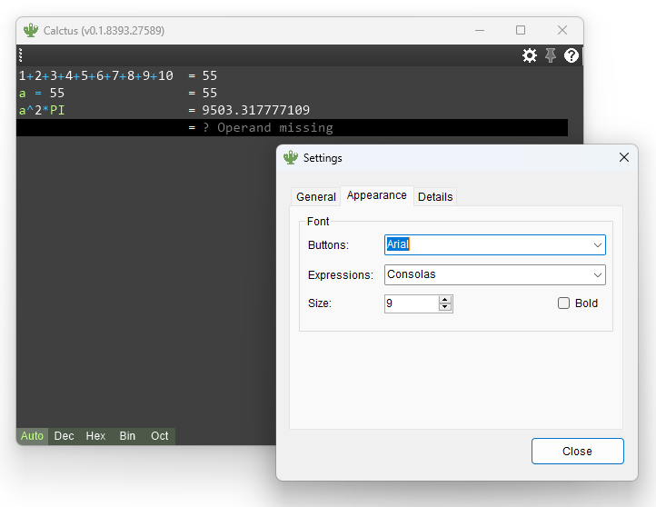 フォントのカスタマイズも可能