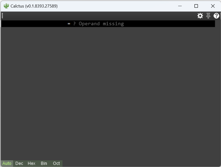 見た目は全然電卓アプリに見えない