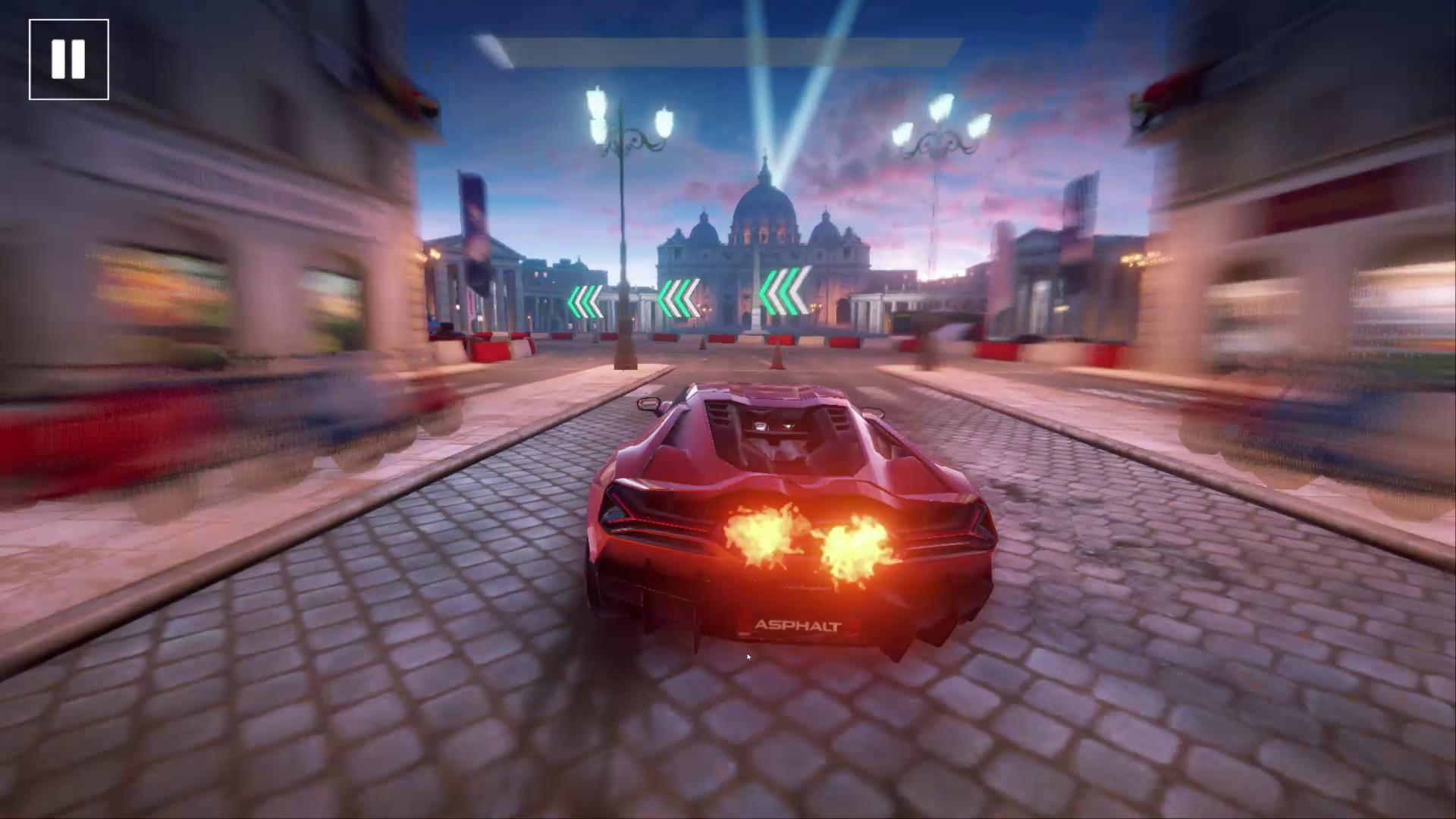 3Dレースゲーム「アスファルト9：Legends」。PCで見てもなかなか美しい