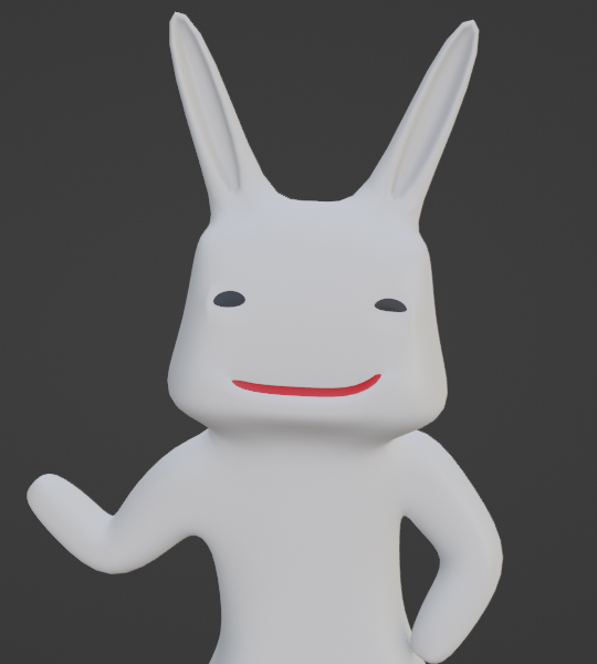 口を左右対称で編集せずめっちゃ悪い顔になってしまった例