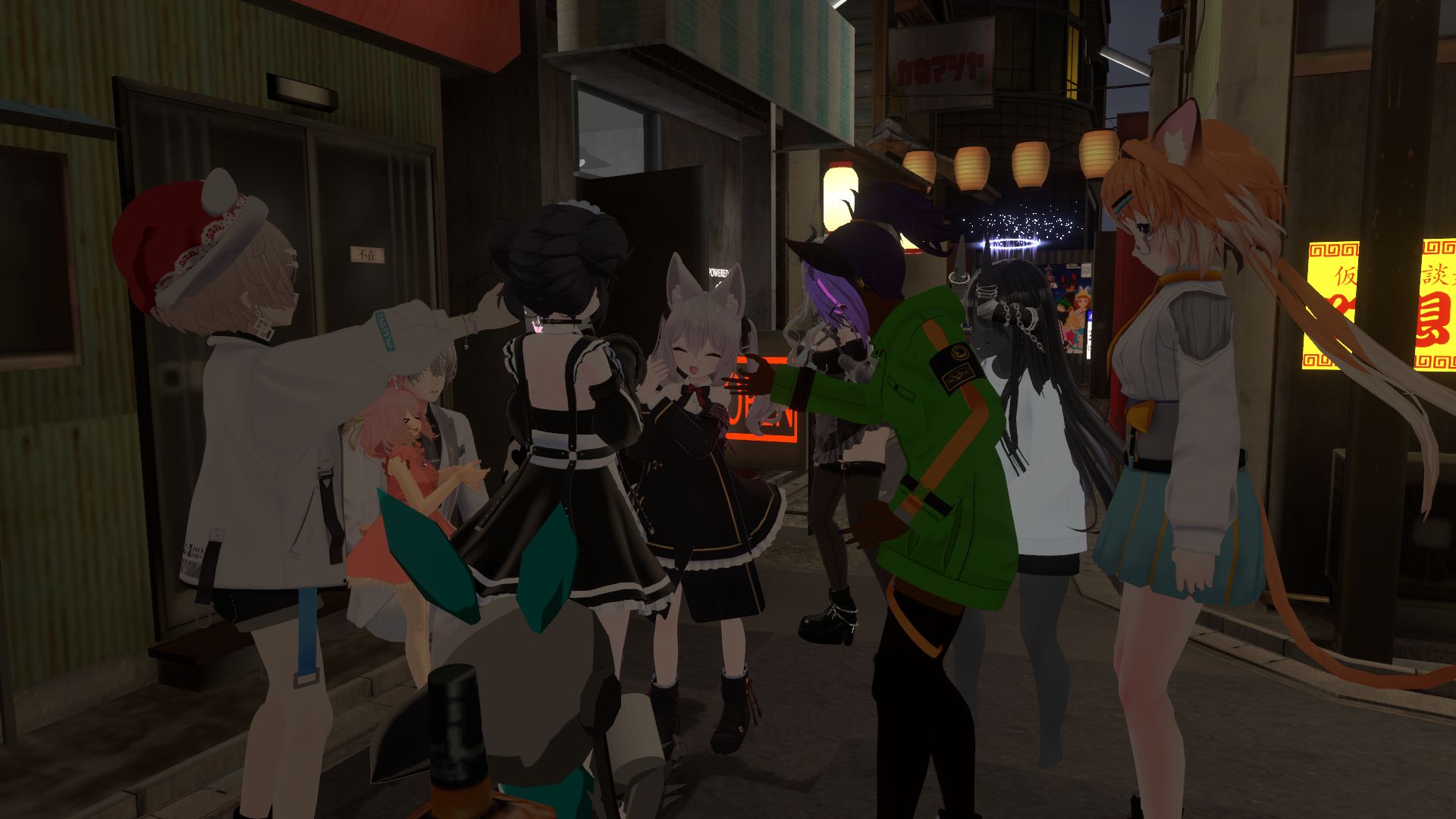 実際にメタバース空間で乾杯している様子を撮影させていただきました。盛り上がりや賑やかさもあり、一緒にいるだけでとても楽しいです