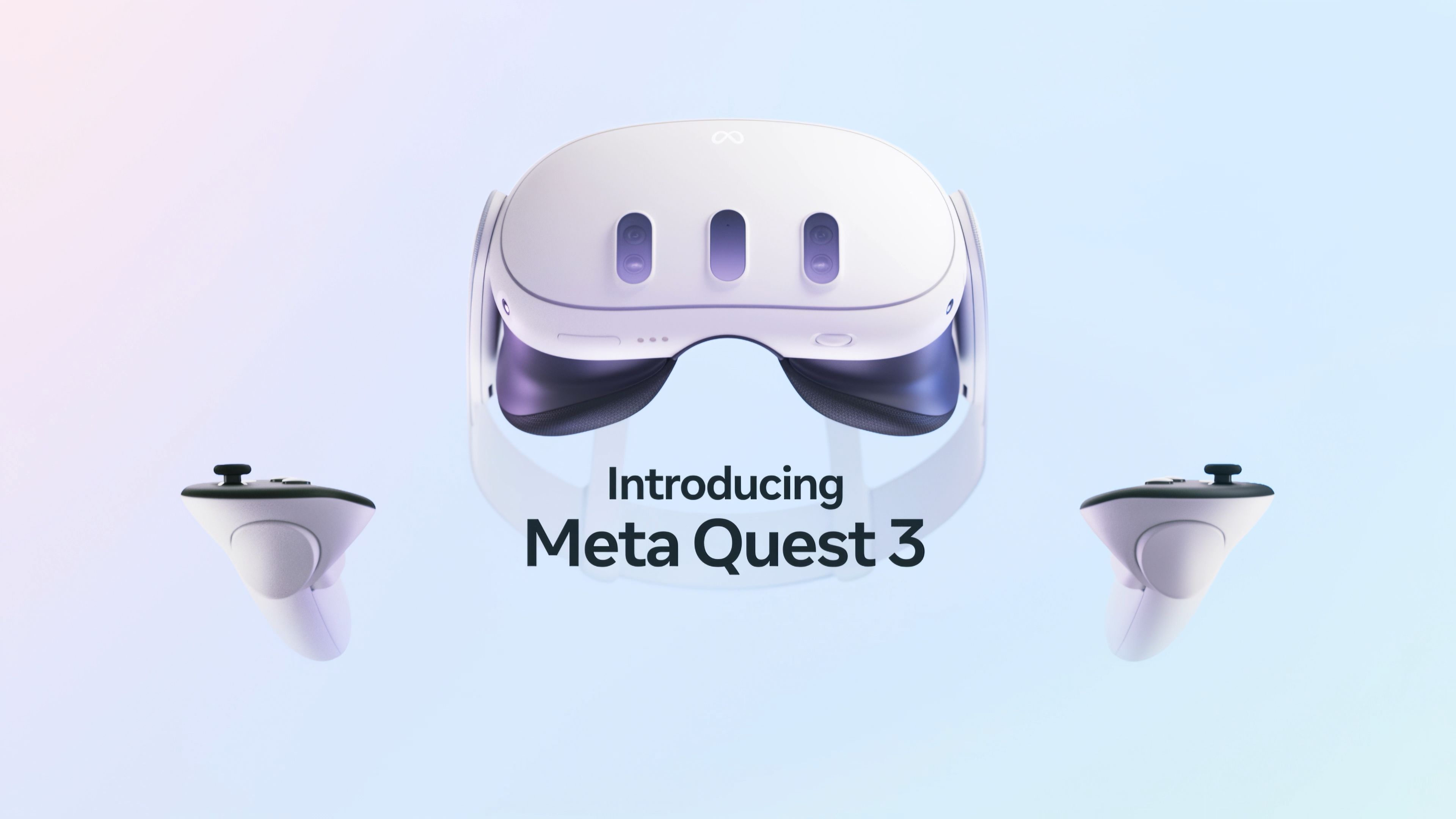 Meta、新型VR・MRヘッドセット「Meta Quest 3」を発表