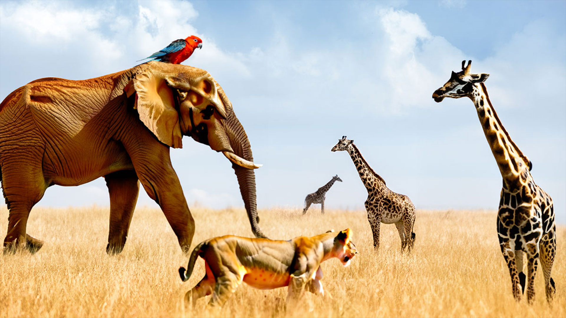 にぎやかな画像になりましたね