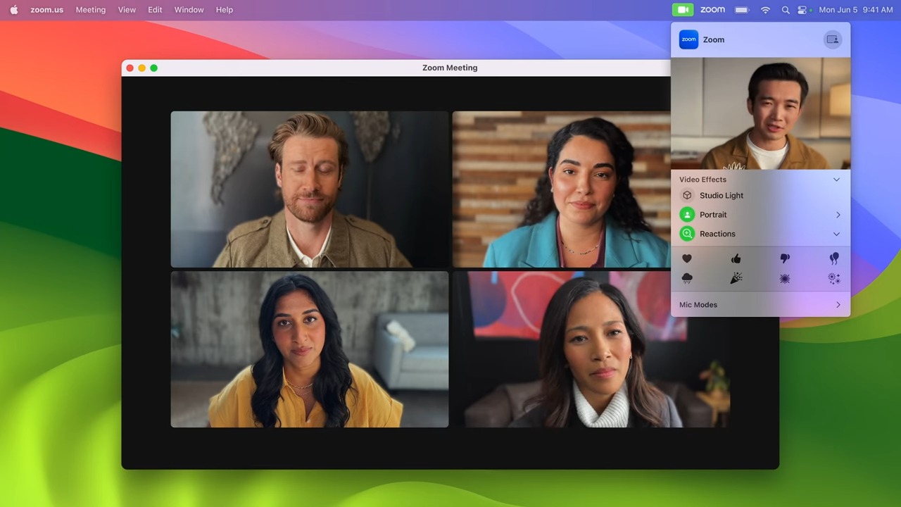 「Zoom」などでも使えるエフェクト・リアクション