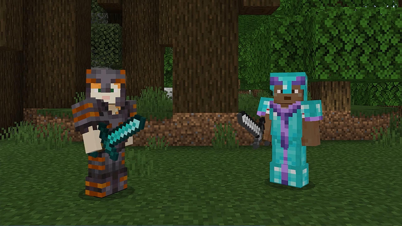 模様入り防具でおしゃれしよう