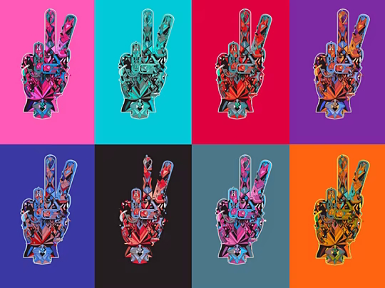 数秒でカスタムカラースキームを表示