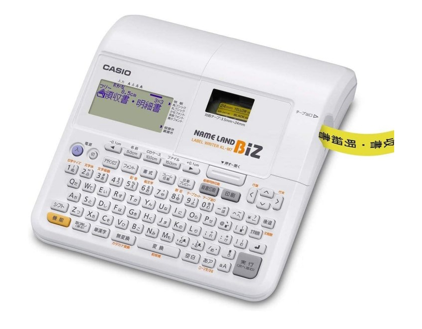 カシオ ネームランドBIZ KL-M7（KT-TF7）