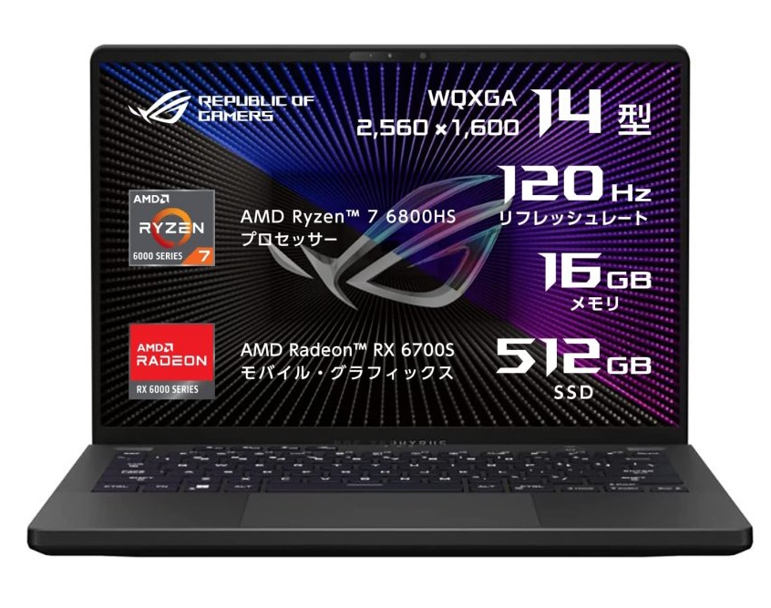 ASUS ROG Zephyrus G14 GA402RJ-R76RX6700SG