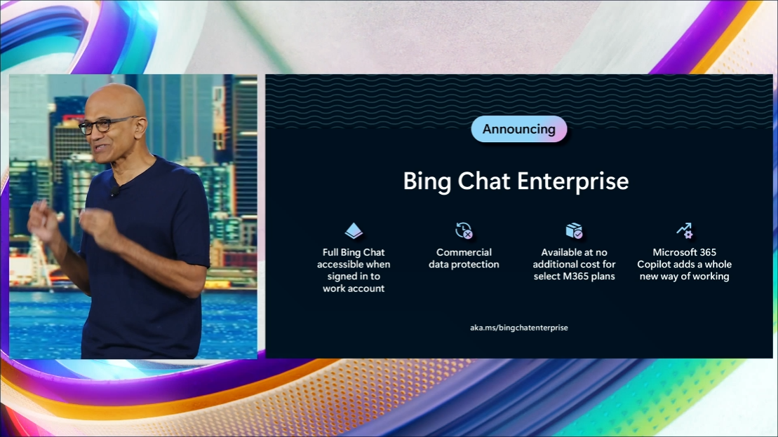 Microsoft、「Bing Chat Enterprise」を発表