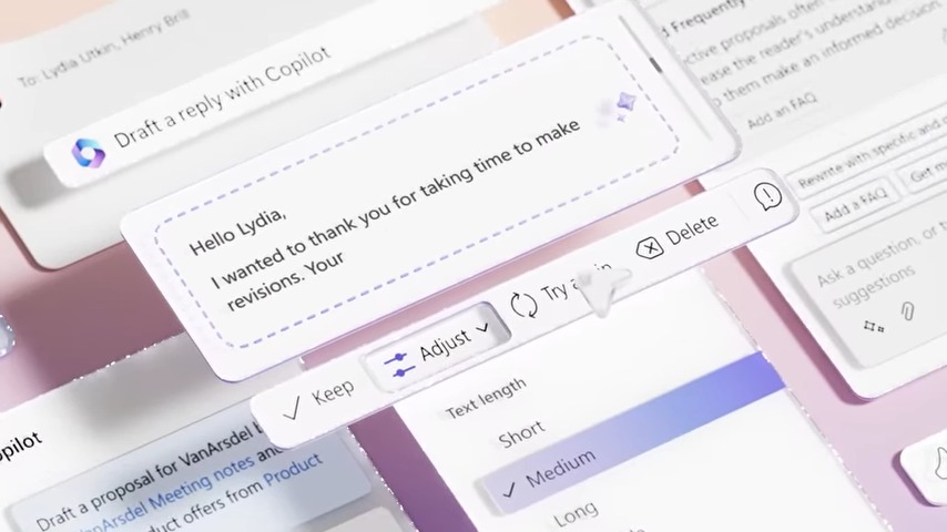 Microsoft、「Microsoft 365 Copilot」の価格を発表