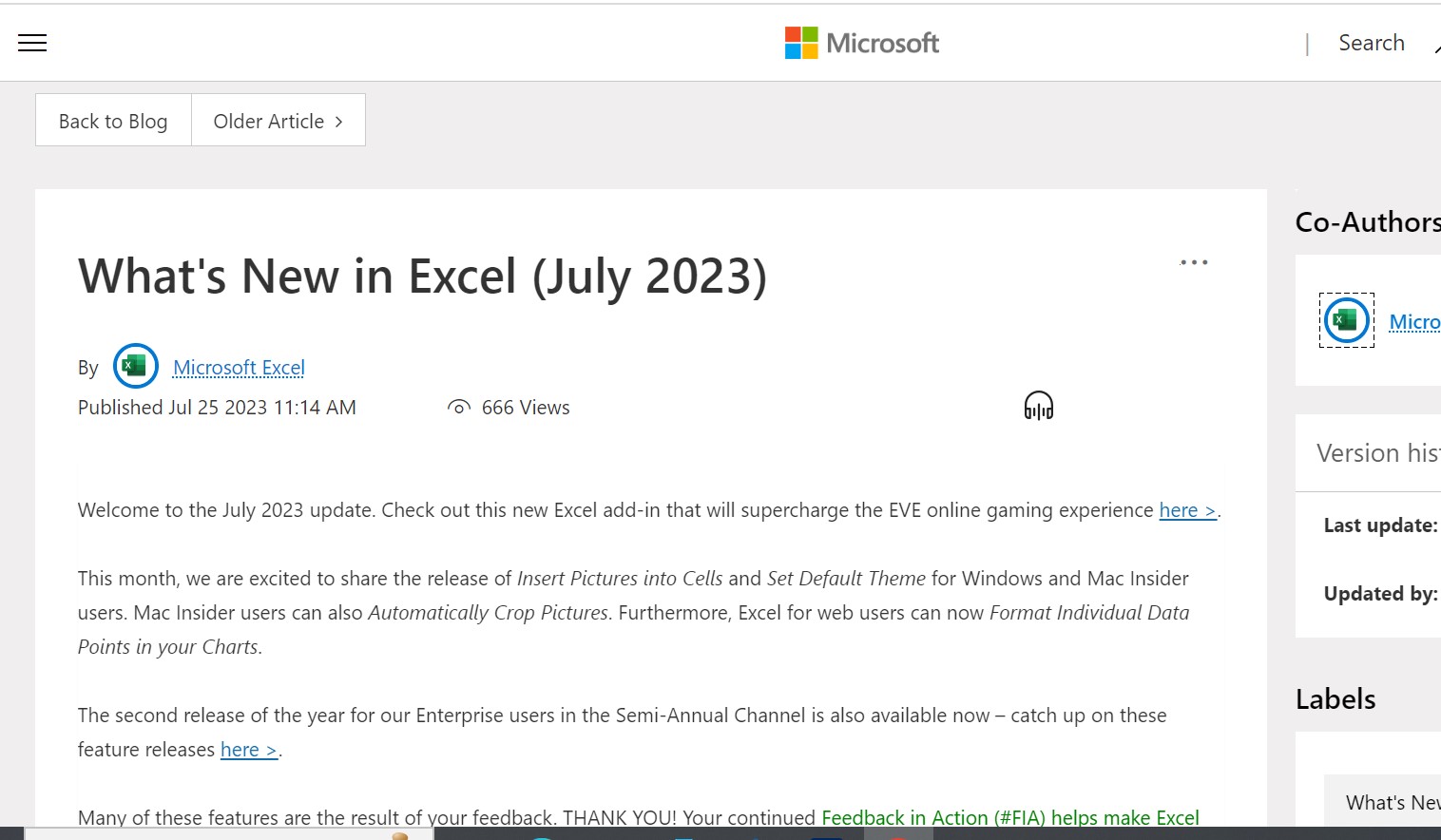「Excel」7月のアップデートまとめ