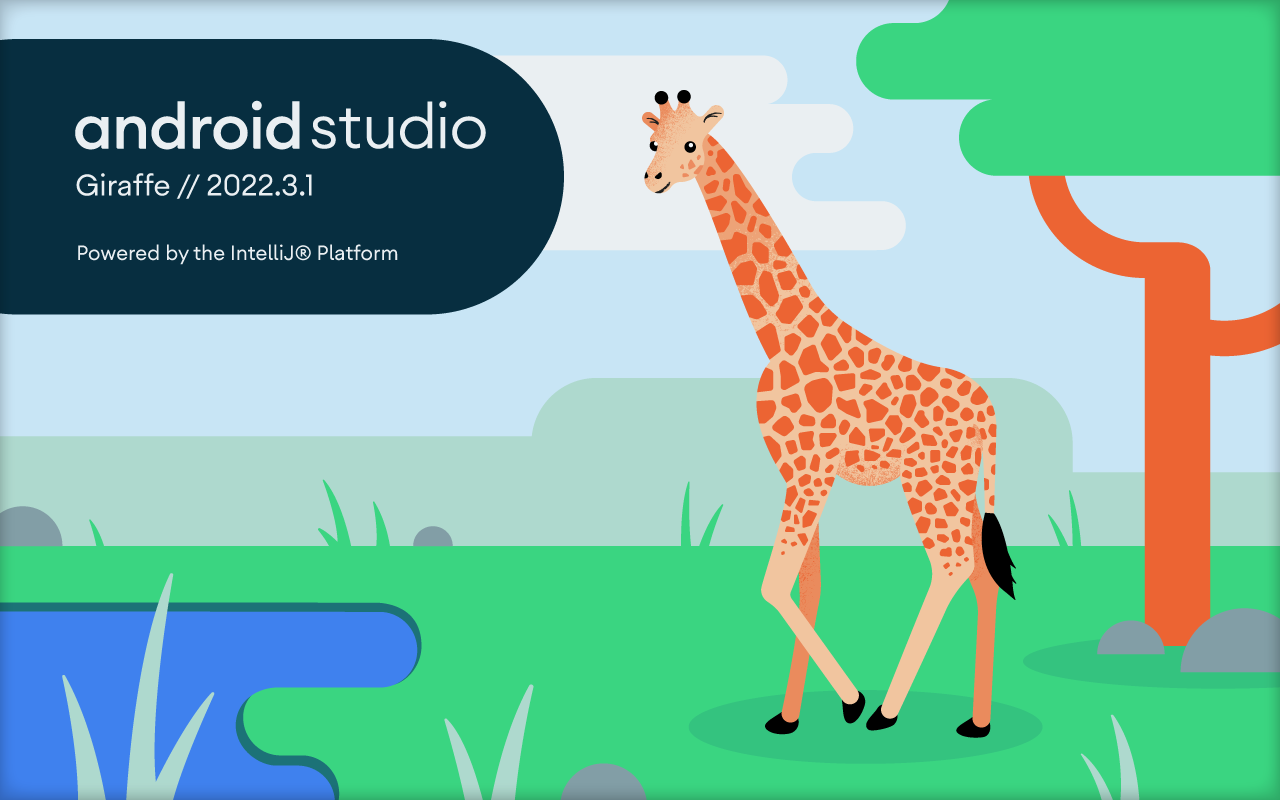 「Android Studio Giraffe」（2022.3.1）