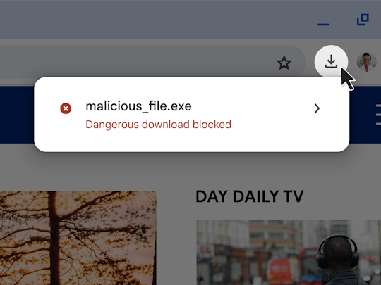 ダウンロードファイルの安全性もわかりやすく
