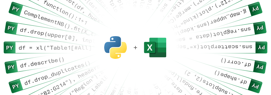 Microsoft、「Python in Excel」のパブリックプレビューを発表