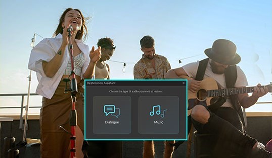 AI音声修復アシスタントのイメージ