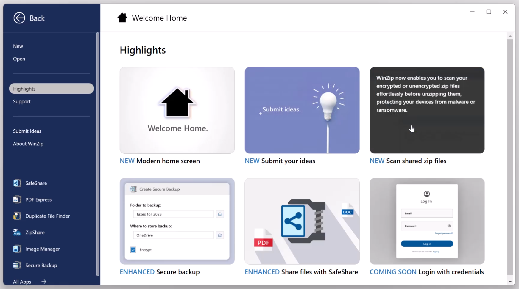 ホーム画面を刷新