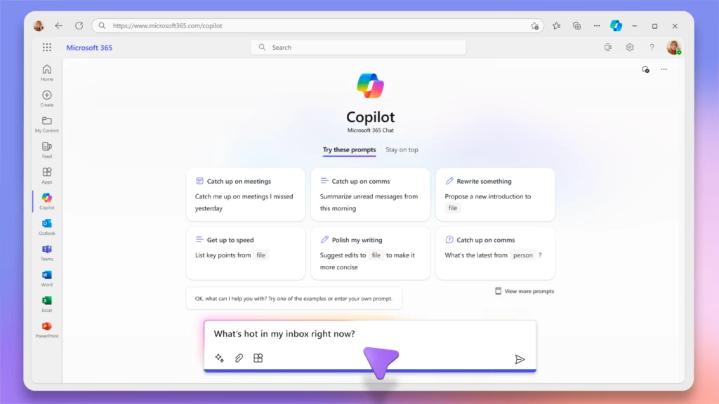 「Microsoft 365 Copilot」は11月1日に一般公開へ