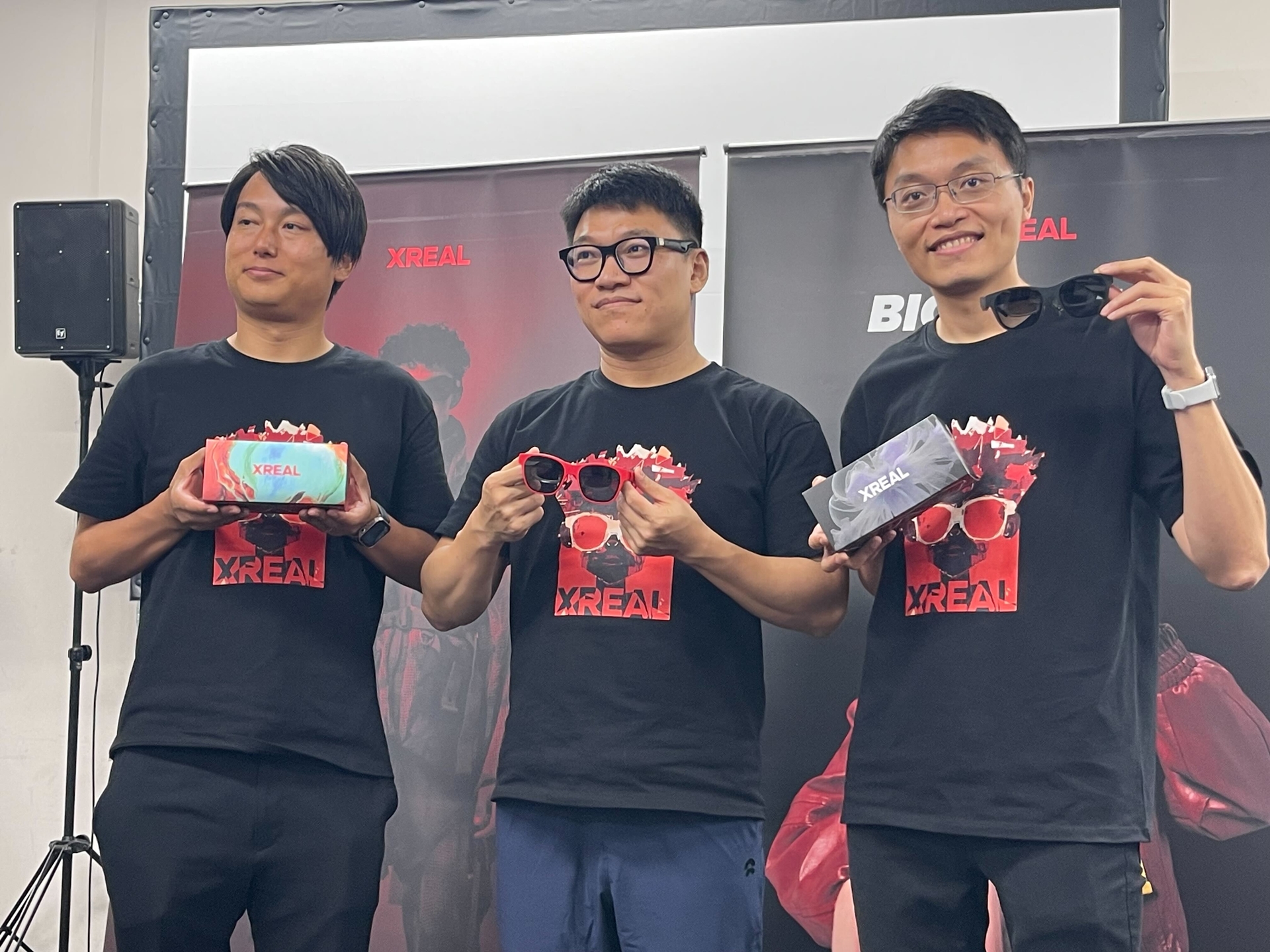 東京ゲームショウ2023では「XREAL Air 2」のお披露目会も実施された