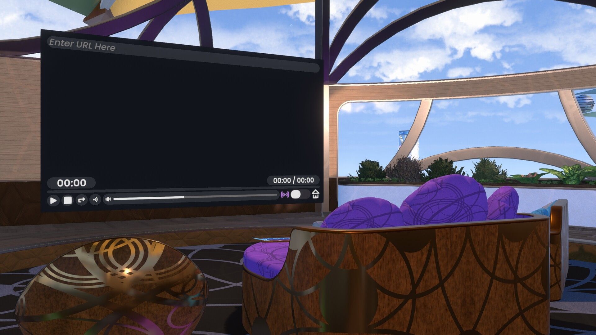 プラットフォーム内で映像や音楽を他のプレーヤーと簡単に共有できる