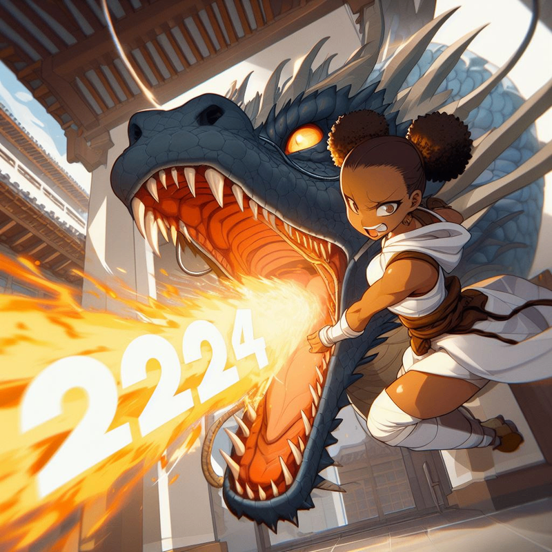 数字もドラゴンも素晴らしい、キャラは個性があって悪くないけど顔の表情と背景が謎