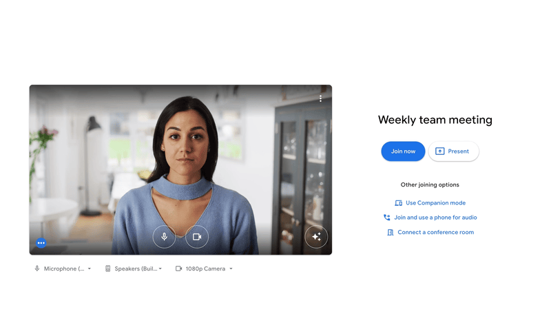 「Google Meet」でフルHD解像度を3人以上のビデオ会議でも使えるように
