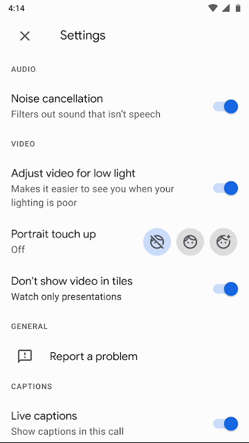 設定画面で選択可能