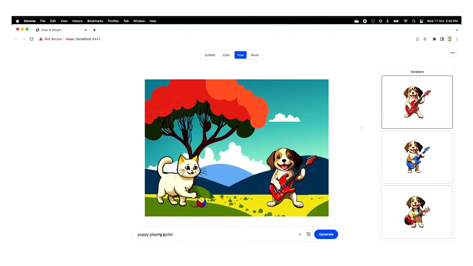 完成形はこのようになっていました