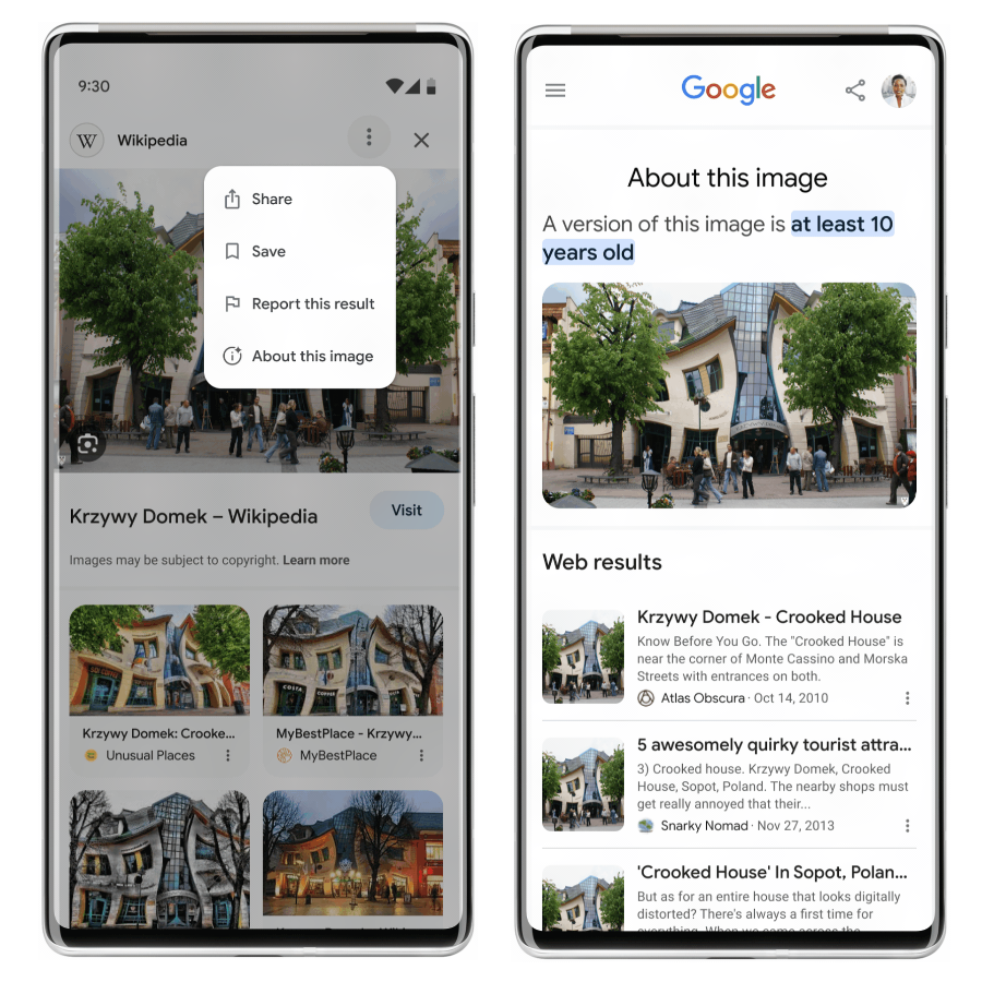 Google検索の新機能「About this image」がリリース