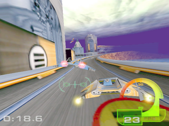 「3DMark99」のテスト画面（当時の窓の杜の記事より）