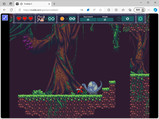 Vivaldi」内蔵のやたら気合が入ったミニゲームに続編、「Steam」でも