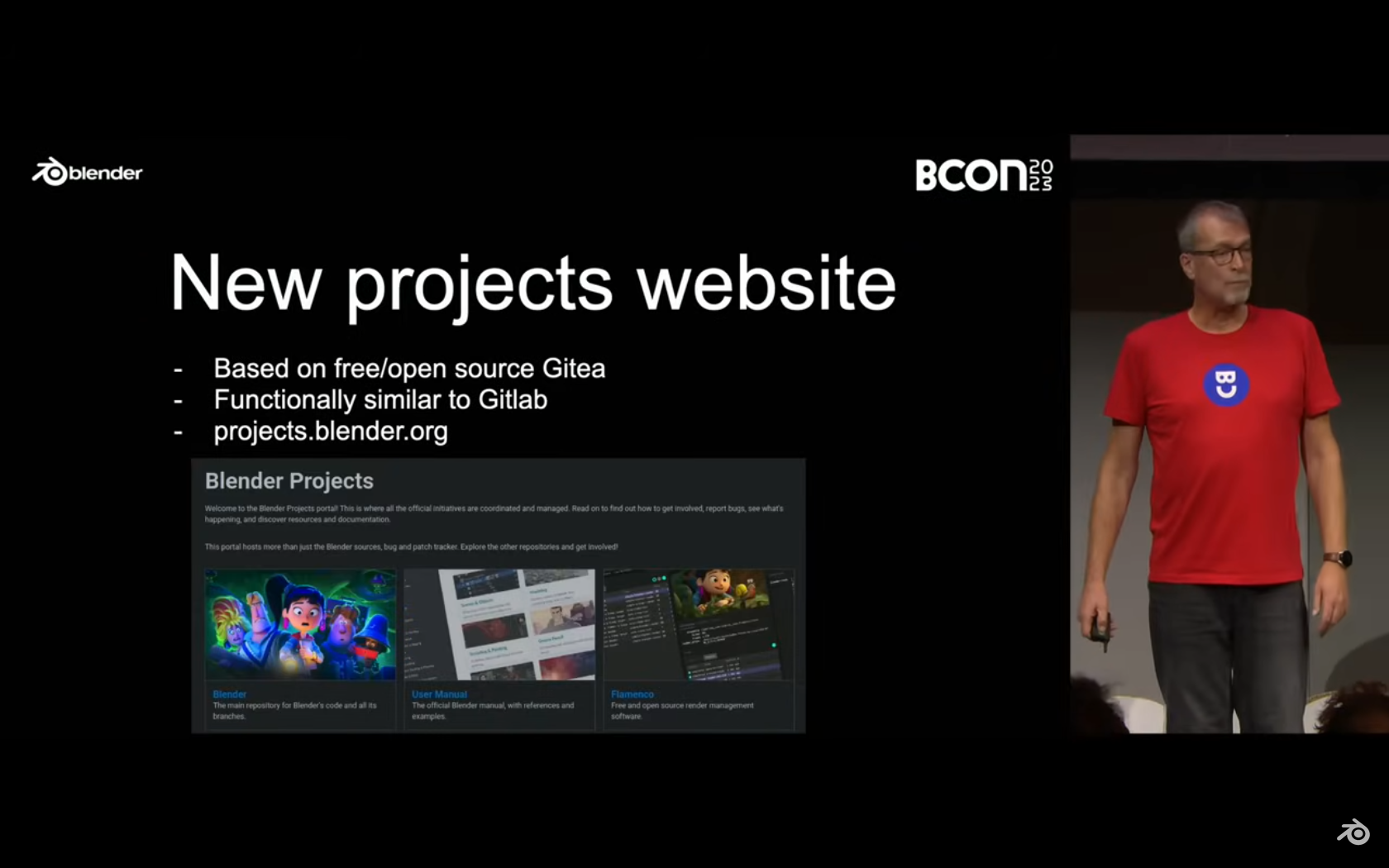 projects.blender.orgサイトが一新