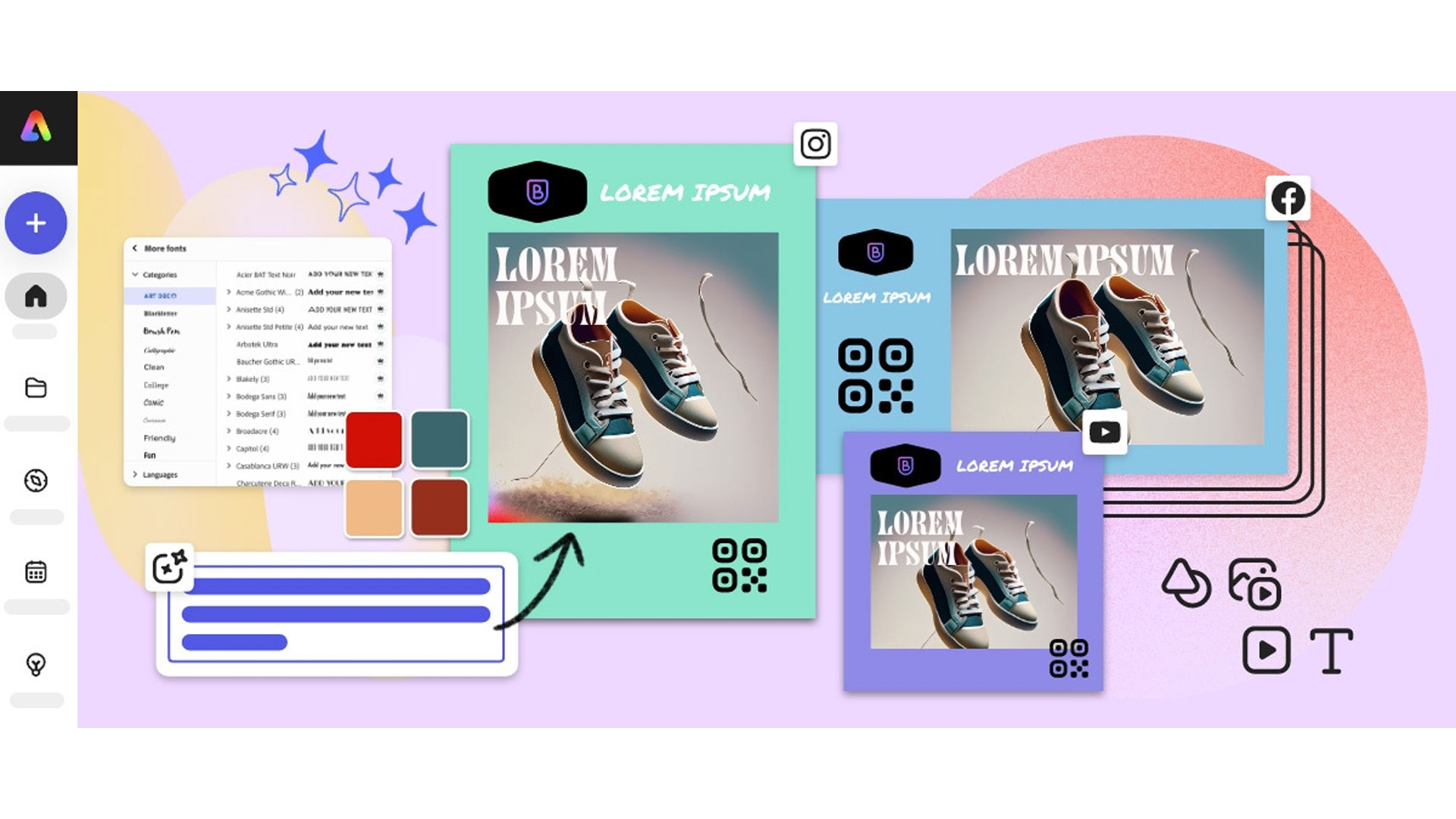まだまだ新しいアプリである「Adobe Express」