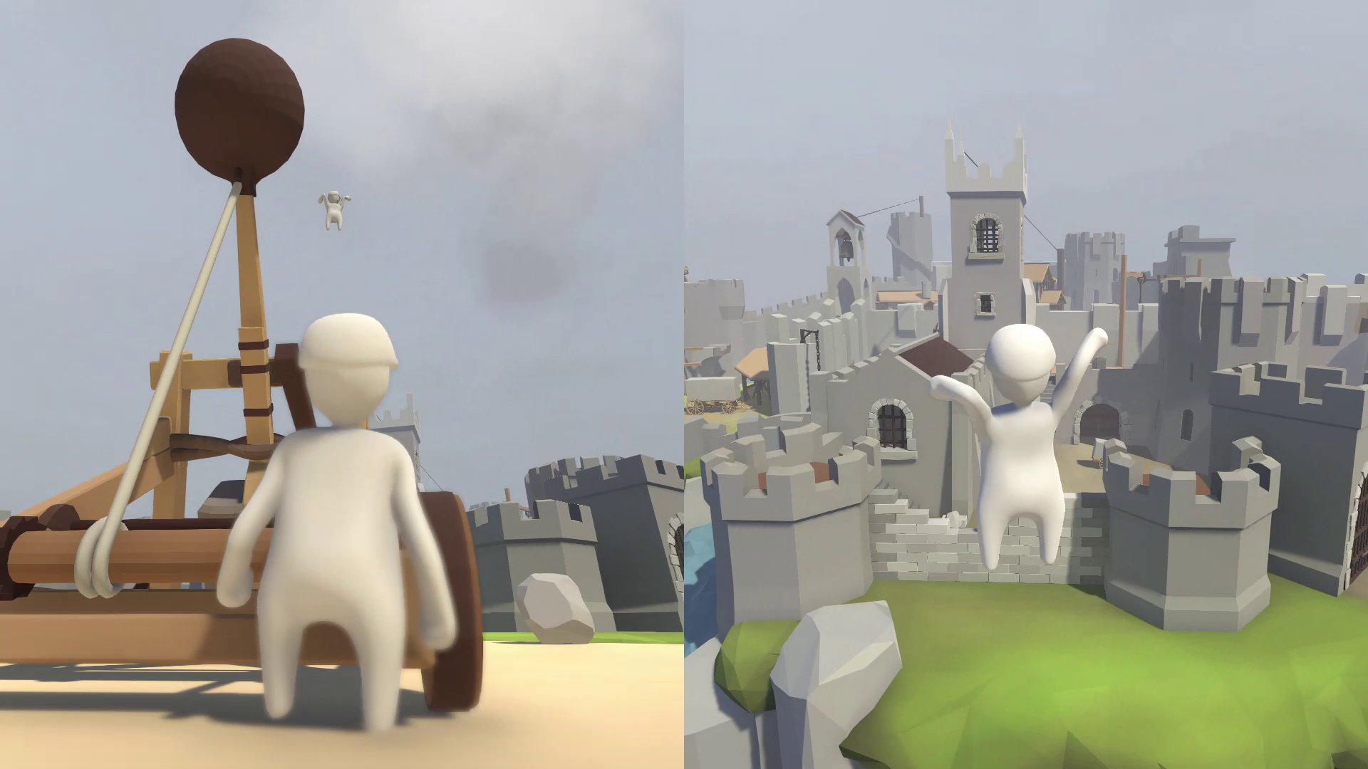 岩だけでなくプレイヤーキャラクターも飛ばせる