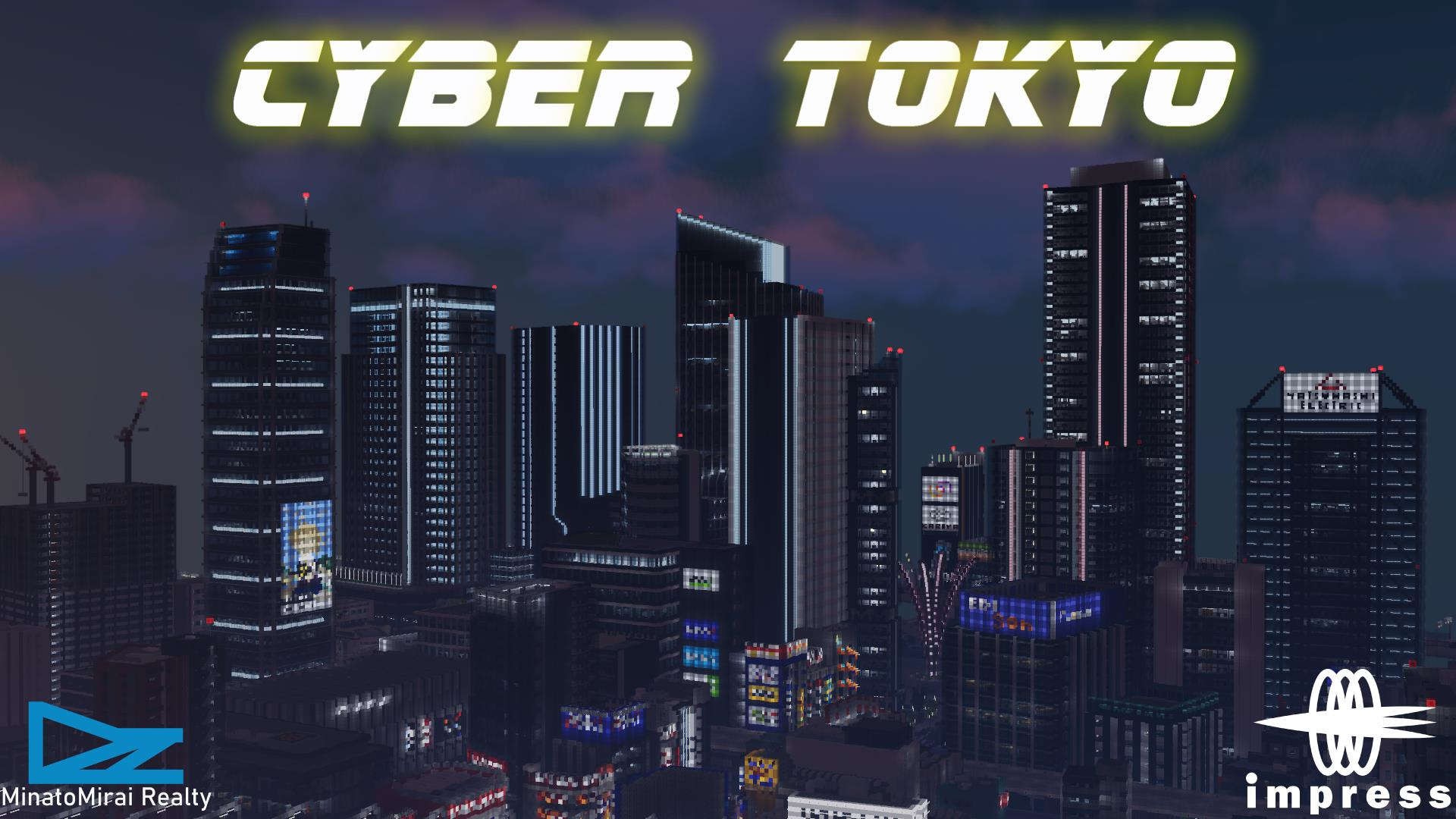 「Minecraft」マーケットプレイスで『サイバートーキョー（Cyber Tokyo）』発売