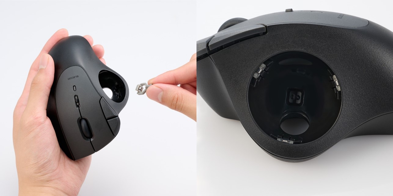 別売のベアリングは長時間メンテナンスフリーで交換も可能